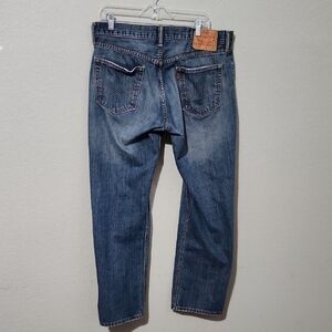 Levis 559 Mens Relaxed Straight Fit Jeans W36 L30 Medium Wash Denim